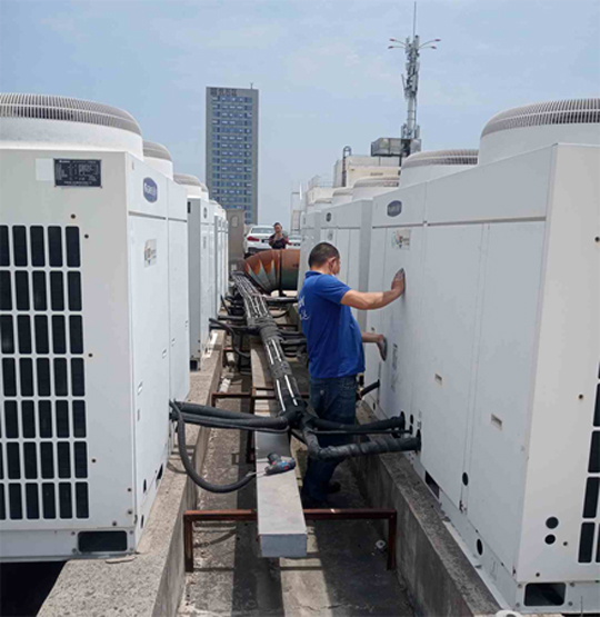 博野中央空调制热和不制冷系统维修方法